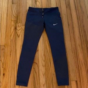 Nike women’s reflective leggings SM Graphite Blue